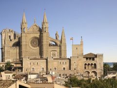 katedrále ve městě Palma de Mallorca, Baleárské ostrovy