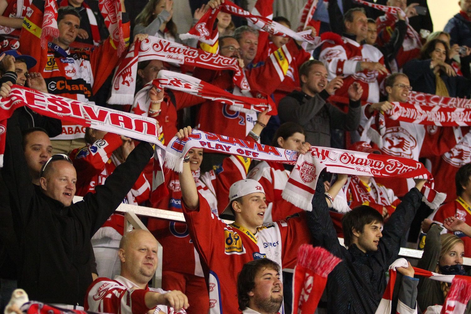 Slavia v první lize: fanoušci