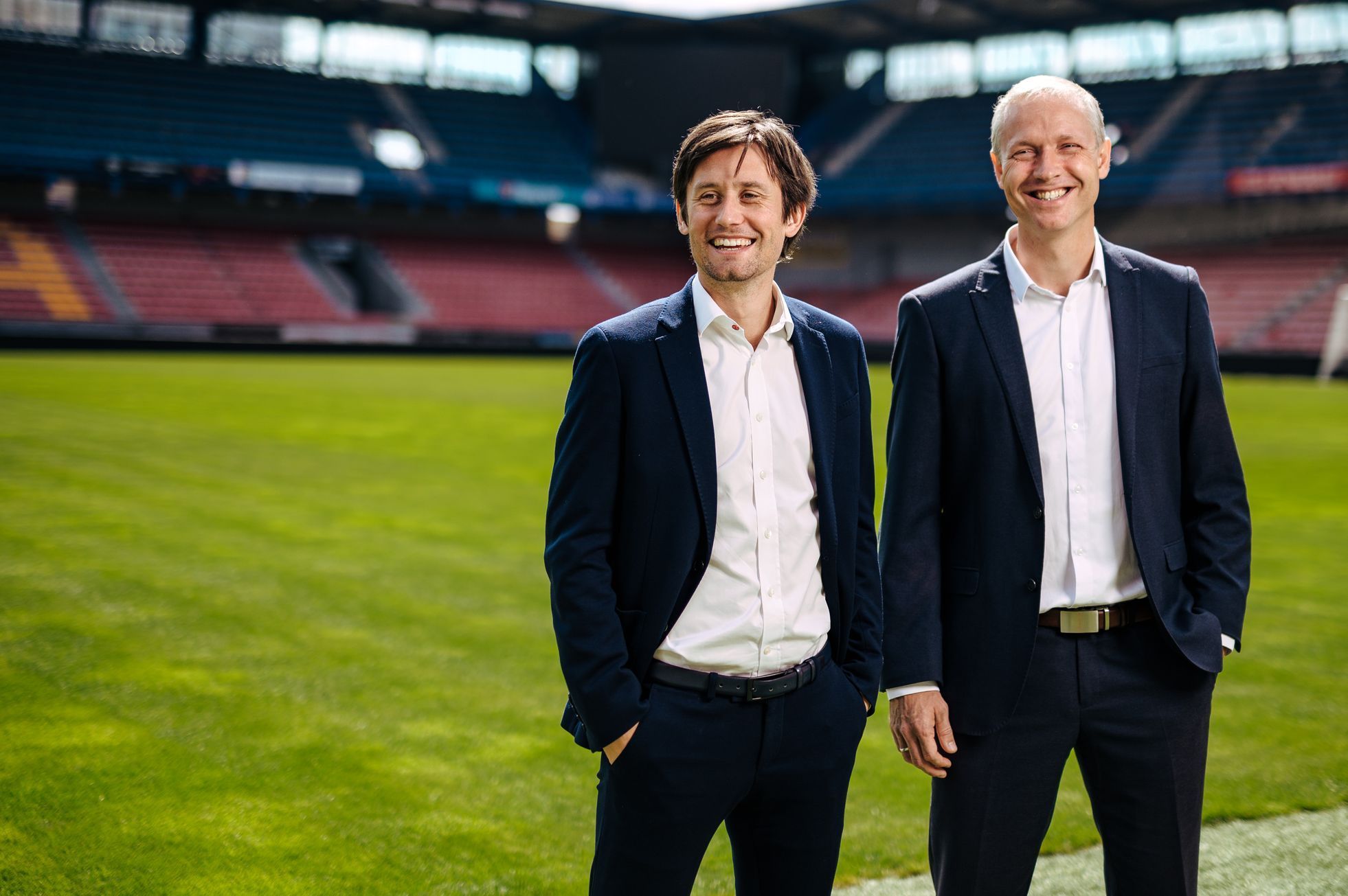 Tomáš Rosický a Václav Jílek, trenér Sparty