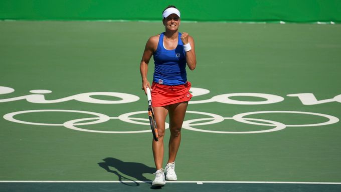 Vítězství tenistky Barbory Strýcové v 1. kle dvouhry bylo jedním z pozitiv české bilance sobotního sportování na hrách v Riu.