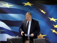 Ministr financí Venizelos před několika měsíci zveřejnil 
