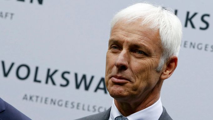 Generální ředitel koncernu Volkswagen Matthias Müller.