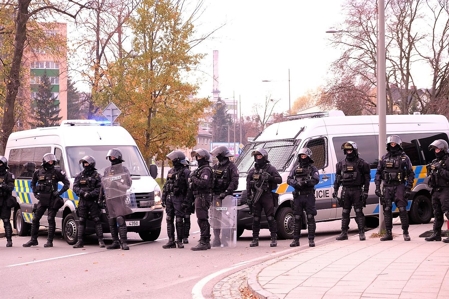 Fanoušci Baníku na cestě do Opavy, Opava – Baník, 15. kolo, 2018