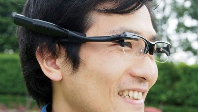 Prototyp chytrých brýlí společnosti Olympus