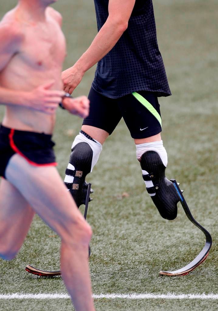 Oscar Pistorius na MS v Tegu