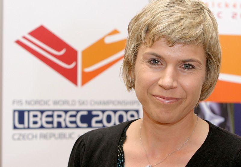 Kateřina Neumannová jako šéfka MS 2009 v Liberci