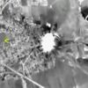 Ruský letecký útok v Sýrii.