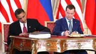 Medvědev, Obama