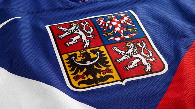 Detail dresu, který v Soči obléknou čeští hokejisté
