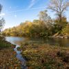 Řeka Bečva a její okolí po vynesení rozsudku, podzim, počasí, teplo, ilustrační foto