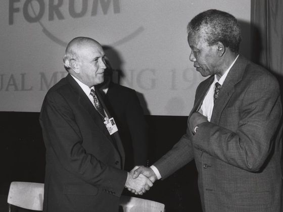 Kdo je FW de Klerk? FW de Klerk a Nelson Mandela