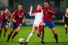 Fotbalistky rozstřílely na závěr kvalifikace Moldavsko a mají blízko k baráži o Euro