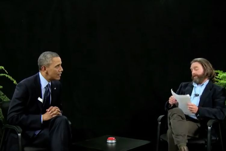 President Barack Obama Between Two Ferns with Zach Galifianakis