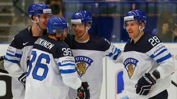 Radost finských hokejistů