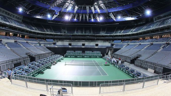 FOTO O2 aréna se proměnila pro tenisové hvězdy