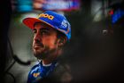 Zklamaný Fernando Alonso po neúspěšné kvalifikaci na 500 mil Indianapolis 2019