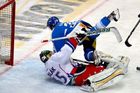FOTO Turnaj nabitý hvězdami začali čeští hokejisté porážkou