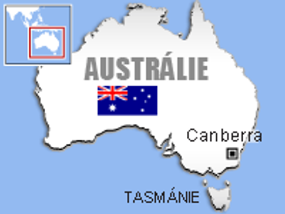 Více o Austrálii Mapa - Austrálie