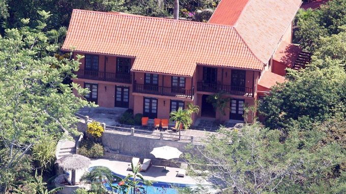 Dům Mela Gibsona na Kostarice.