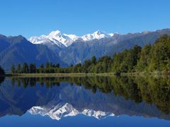 Nový Zéland - Lake Matheson