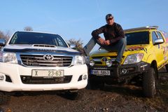 Toyota z Dakaru vyjíždí i na české silnice