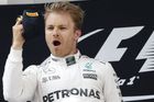 Šest! Vítězná série Rosberga nekončí ani v Číně