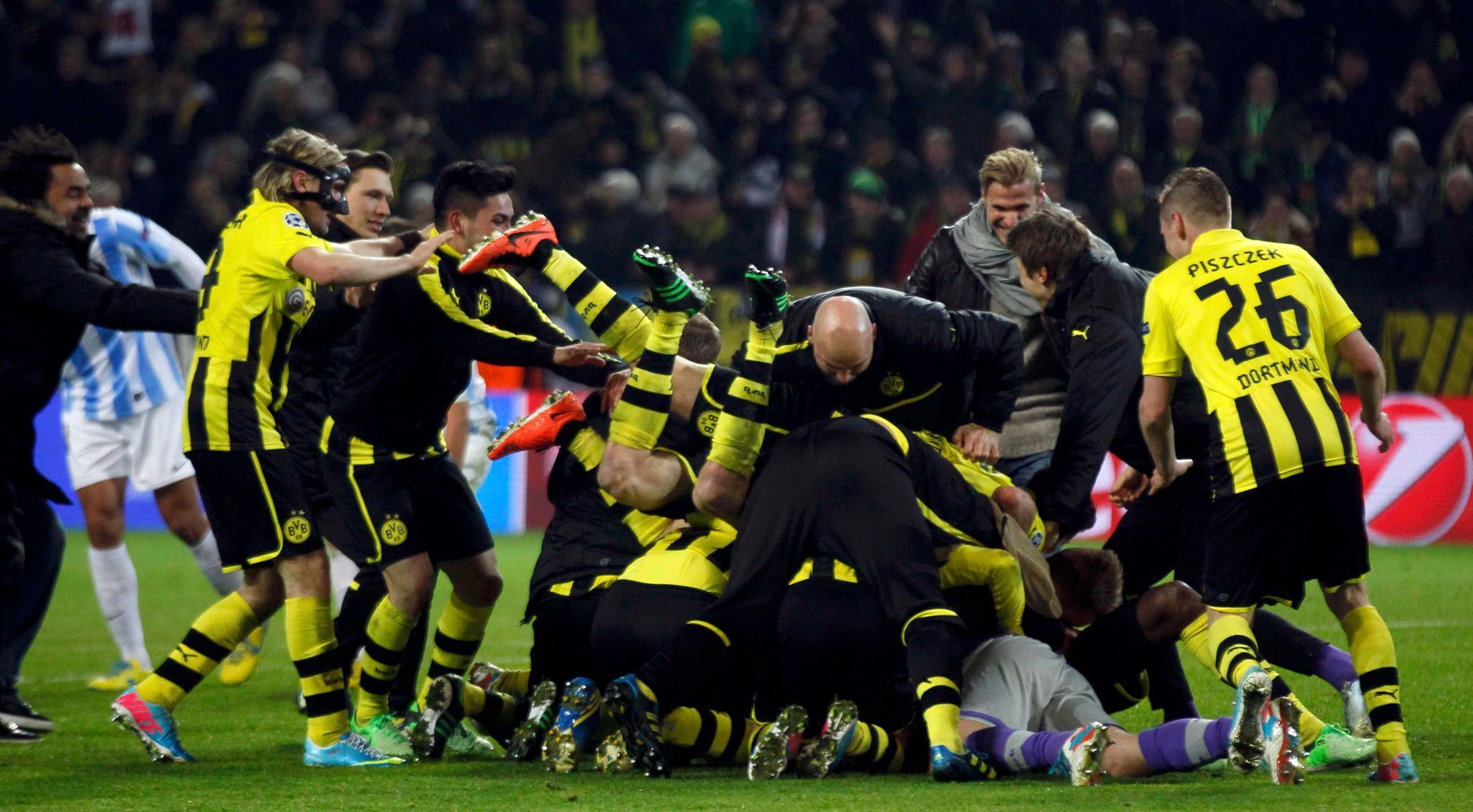 Dortmund - Málaga: Dortmund slaví postup