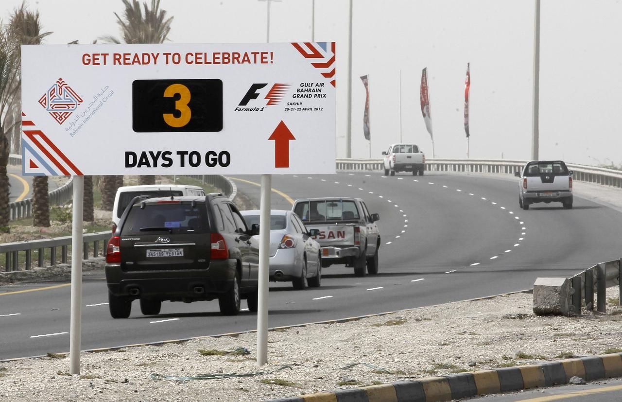 Formule 1 - Bahrajn - reklama