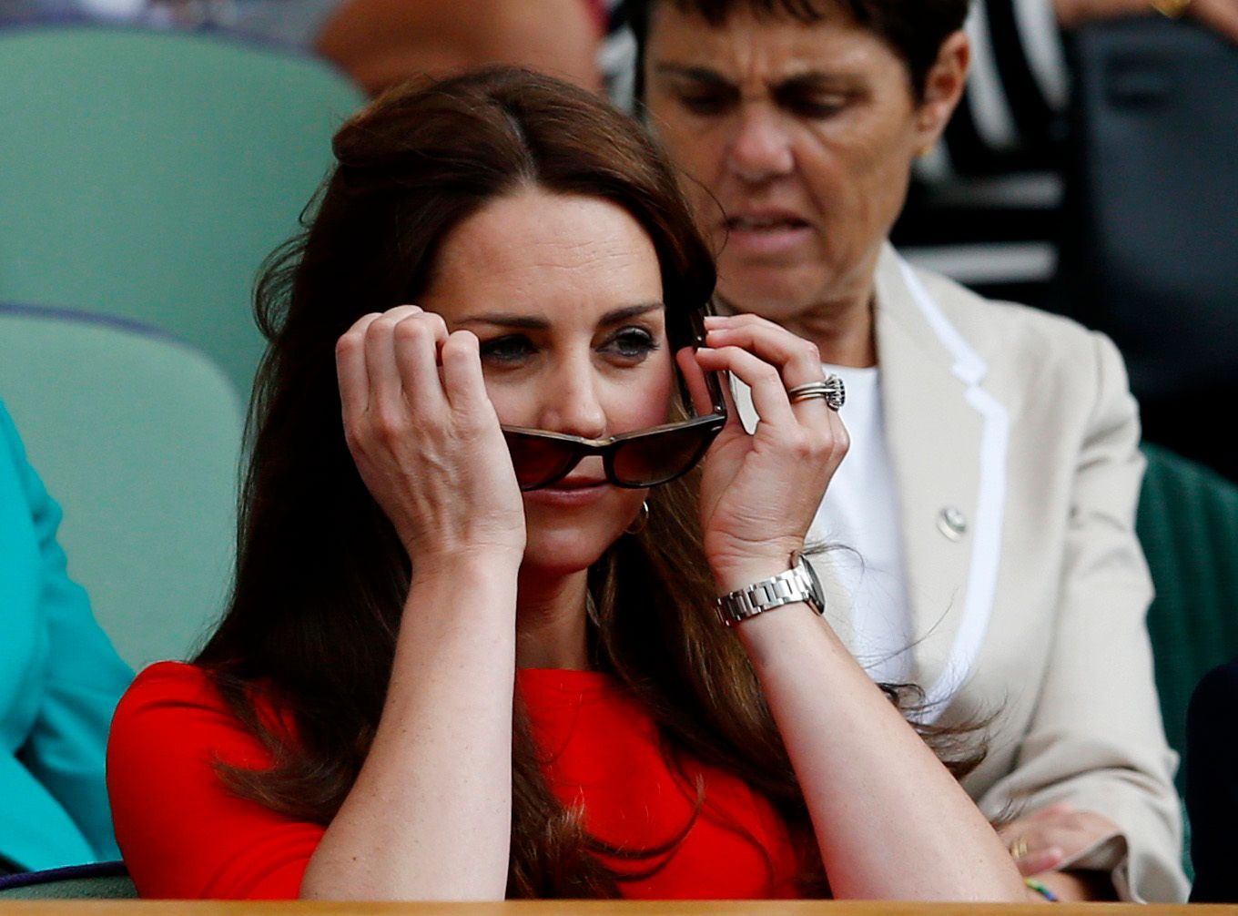 Wimbledon 2015: Catherine, vévodkyně z Cambridge (Kate Middletonová)