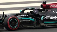 Lewis Hamilton, Mercedes v kvalifikaci na VC Francie F1 2021