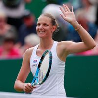 Karolína Plíšková Karolína Plíšková na turnaji v Eastbourne