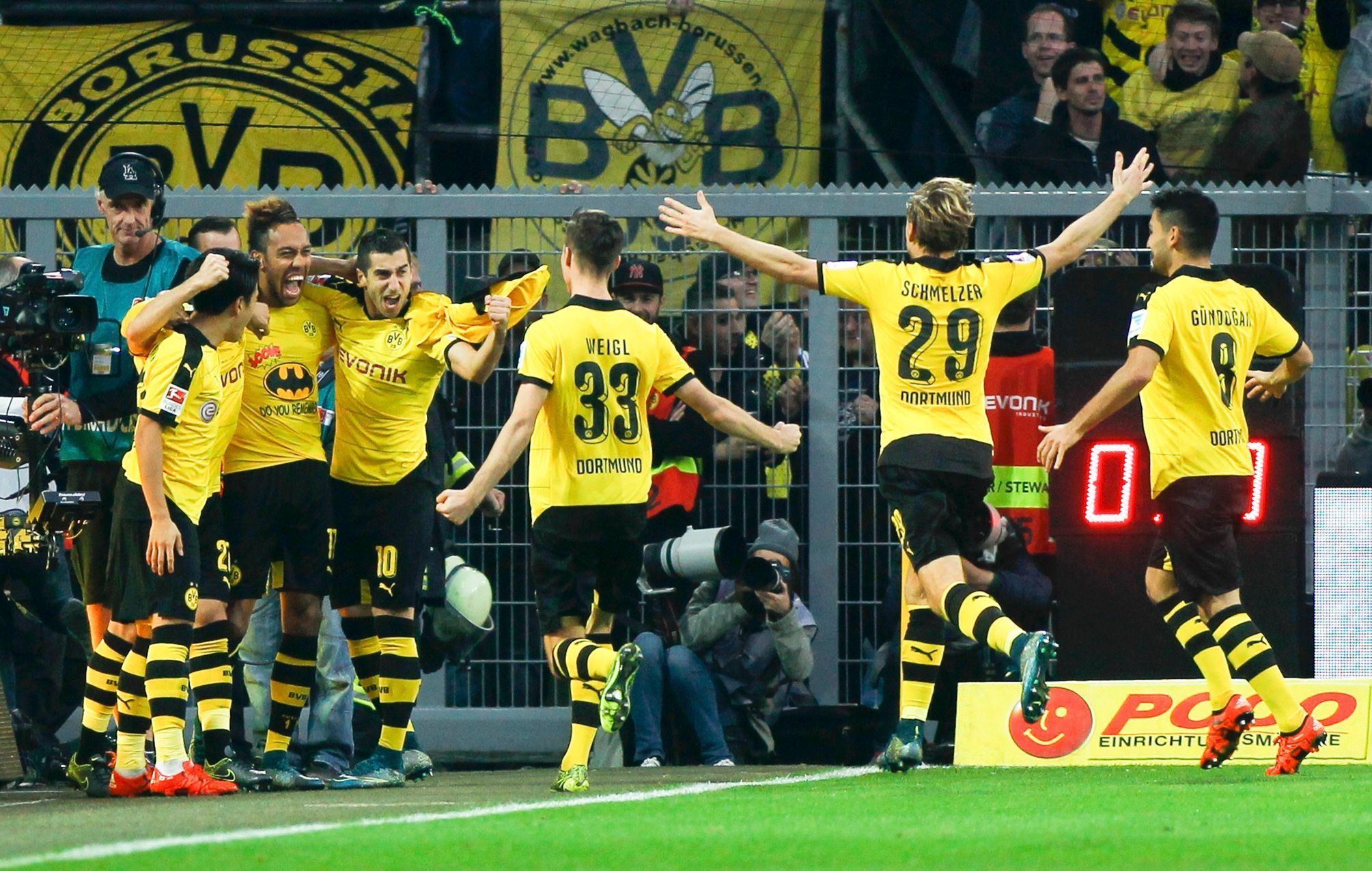 Borussia Dortmund - Schalke, Bundesliga 2015/16