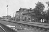 1918 - nádraží Lipjagy, nedaleko města Samary. V jeho okolí se před sto lety odehrávaly tvrdé boje mezi čs. legionáři a bolševickými oddíly.