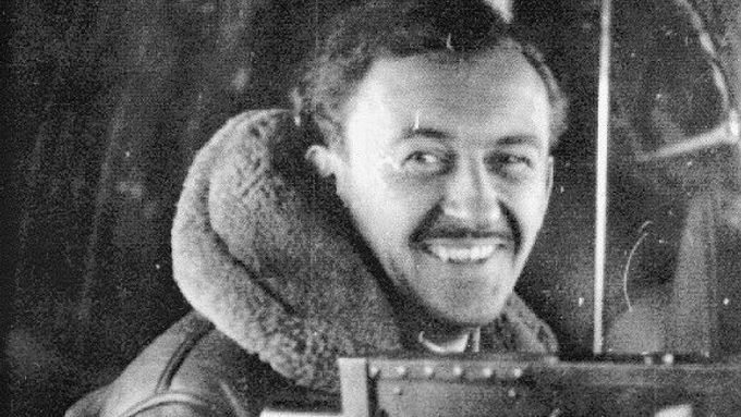 Eduard Šimon, palubní střelec 311. československé bombardovací perutě RAF.