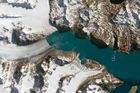 Tak to vypadá, když mizí ledovec. Unikátní snímky NASA ukazují, jak globální oteplování mění krajinu