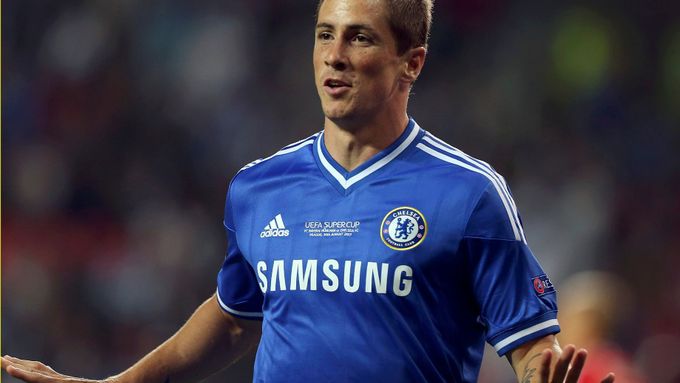 Fernando Torres ještě v dresu londýnské Chelsea.