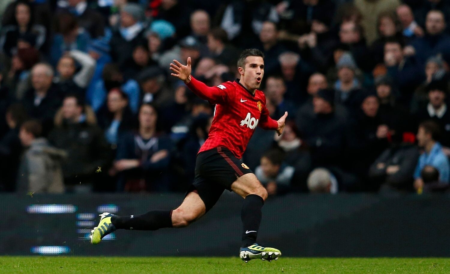 Manchester City - Manchester United: Robin van Persie
