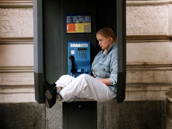 Kontakty na Linku bezpečí Telefonní budka