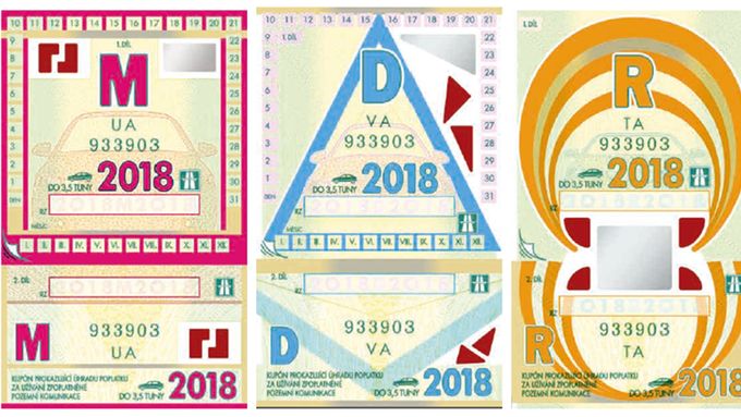 Nezapomeňte si pořídit dálniční známku na rok 2019, ta stará přestává platit 31. ledna.