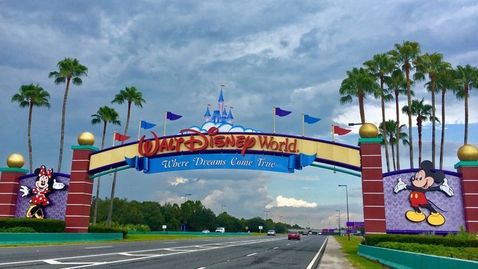 Disney World na Floridě.