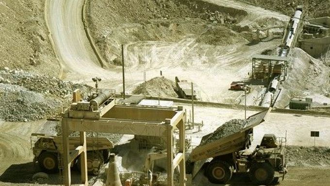 Důl společnosti Phelps Dodge v peruánském Cerro Verde.