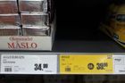 Máslo za 40 korun: půl hodiny po otevření prodejny už nebylo, říká zklamaná zákaznice