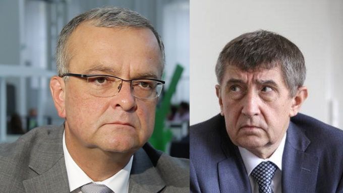Miroslav Kalousek a Andrej Babiš