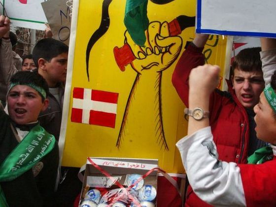 Infobox Protesty proti karikaturám