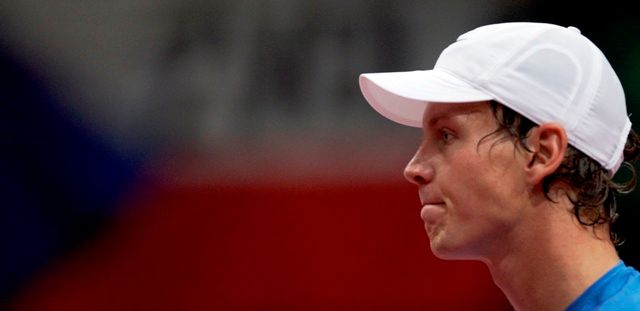 Tomáš Berdych ale od druhého setu začal kupit chyby a Monaco měl najednou navrch. | Foto: Reuters