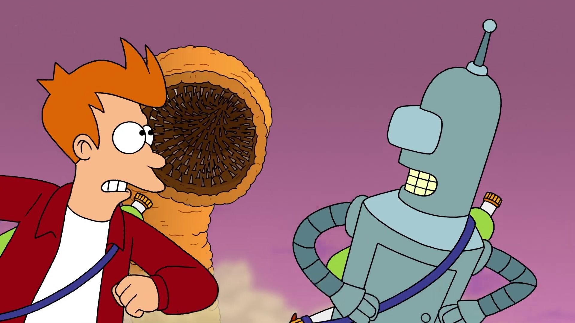 Cancel culture, pandemic and bitcoin.  The first trailer marks the return of Futurama