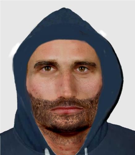 Identikit hledaného muže | Foto: Policie ČR