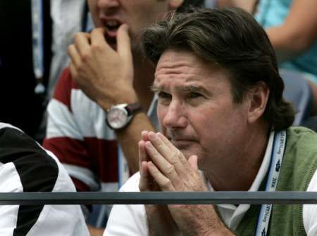 Jimmy Connors ji trénoval pouze jediný zápas. | Foto: Aktuálně.cz