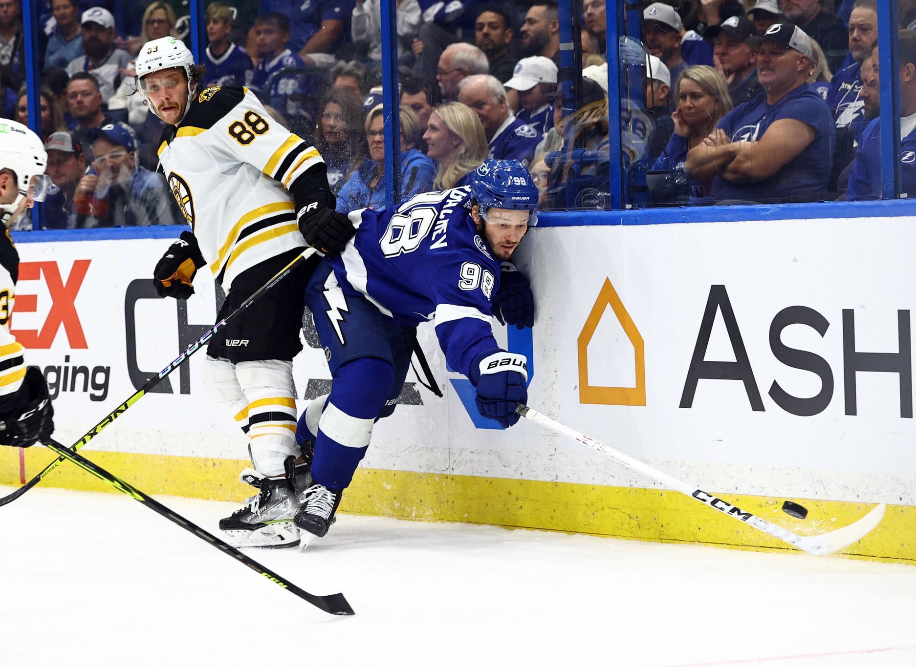 The Czechs in Boston are unstoppable.  Krejci and Pastrňák centered the victory over Tampa