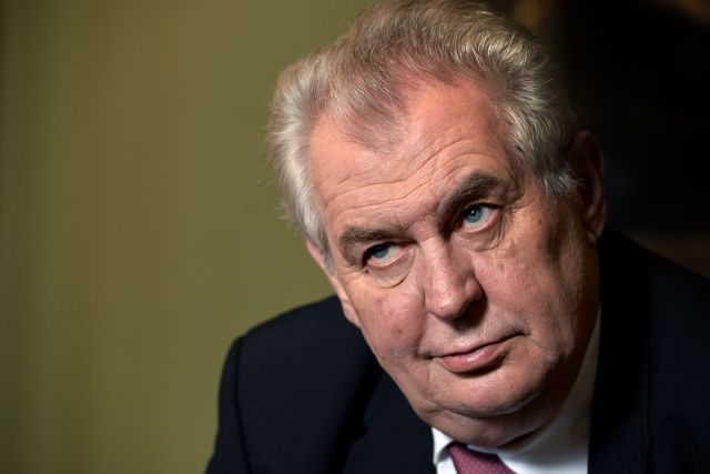 Prezident Miloš Zeman. | Foto: ČTK